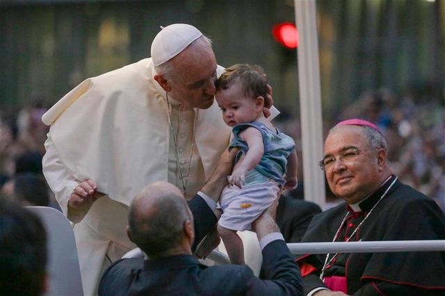 le pape à rio de janeiro