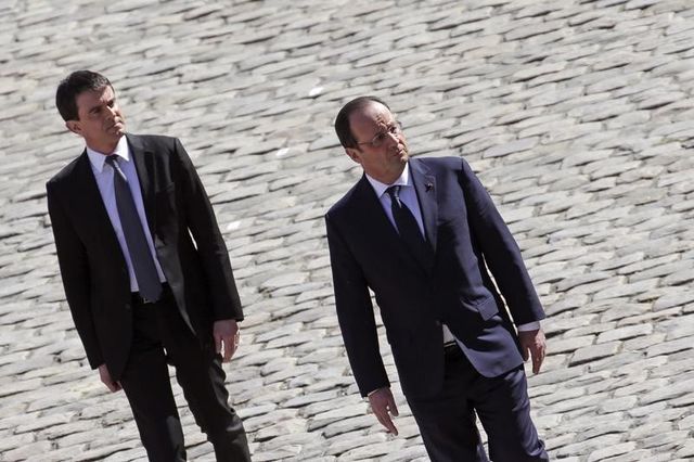 françois hollande et manuel valls au défi du rebond post-européennes