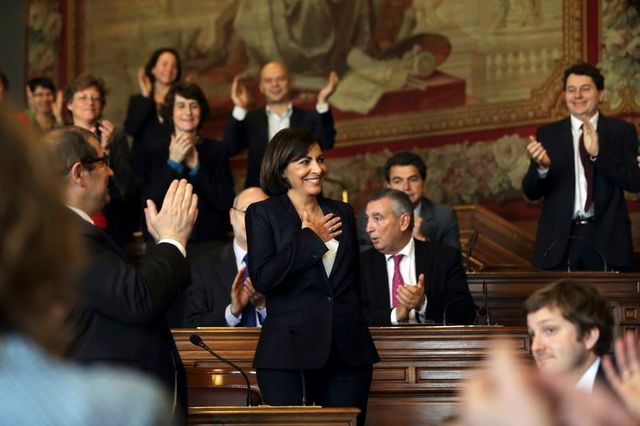 anne hidalgo, maire de paris
