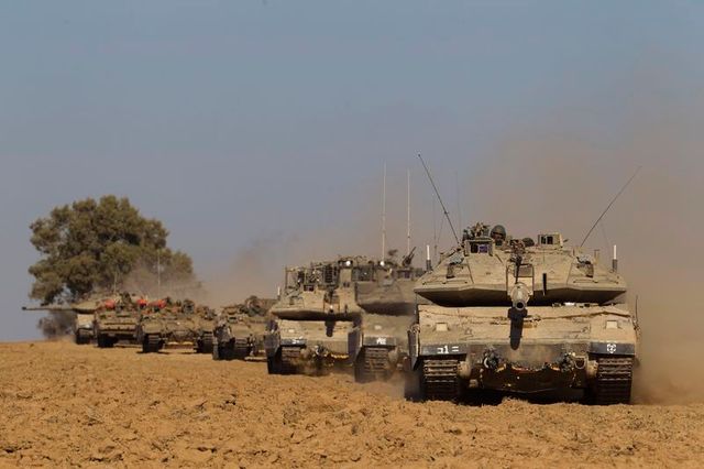 offensive terrestre israélienne à gaza