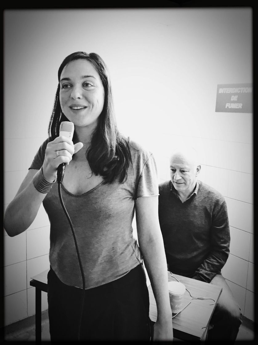 Claire Dumas et Simon Bakhouche du "Collectif du doute"