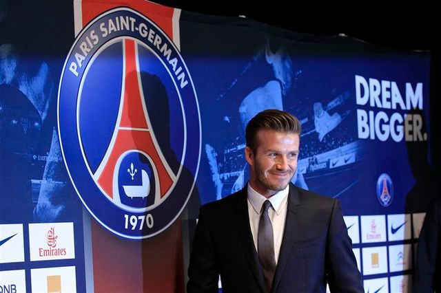 david beckham, un séducteur à paris