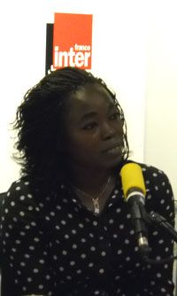 Fatou Diome dans notre studio à France Inter