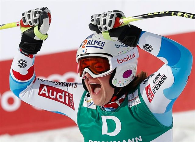 marion rolland championne du monde de descente à schladming