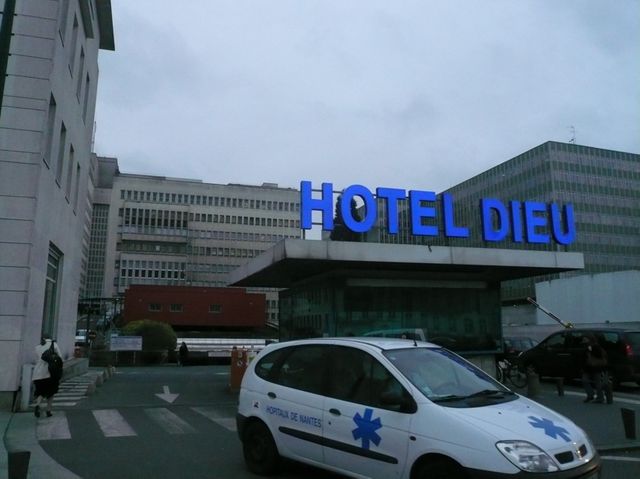 L'hôpital de la mère et de l'enfant à Nantes
