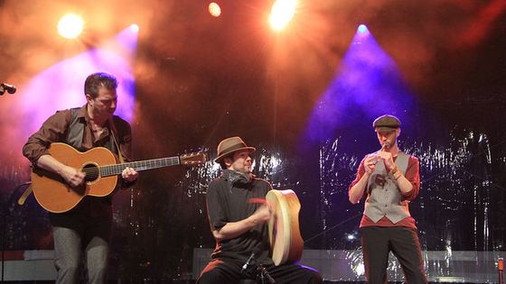 Le groupe Doolin sur scène le 17 juin | RF / Guillaume Schnee ©Radio France