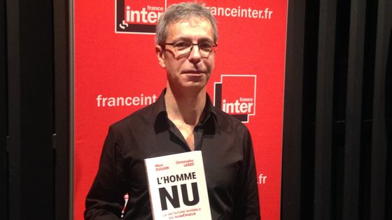 Christophe Labbé, co-auteur de L'homme nu ©Radio France - R.Denantes/RF