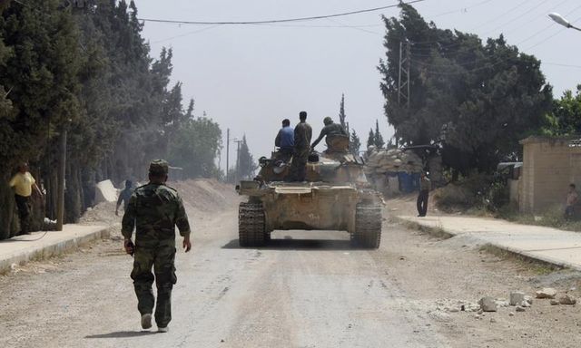 koussaïr reprise par les soldats syriens