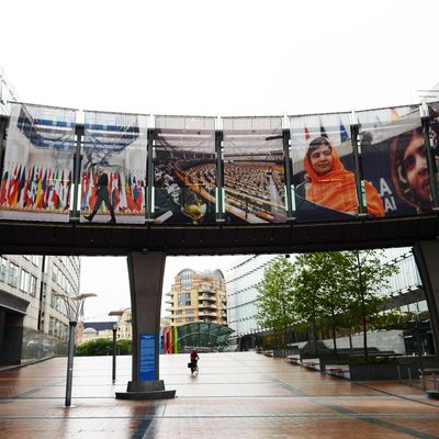 Le Parlement européen à Bruxelles mi juin 2016