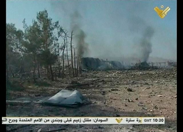 frappe israélienne sur la syrie