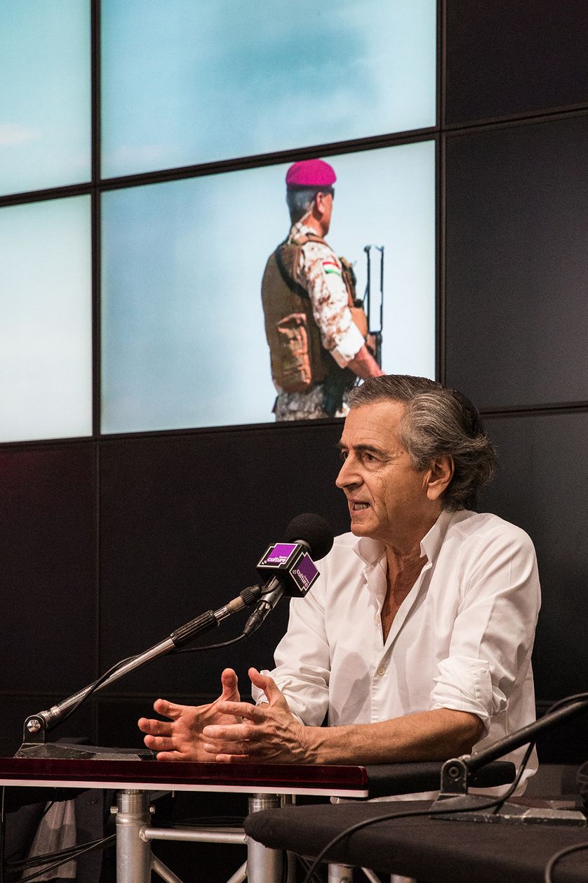 Bernard-Henry Levy, sur le pouvoir des images en temps de guerre