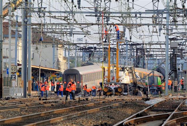 la fissure d'un rail et un défaut de maintenance à l'origine de l'accident de brétigny