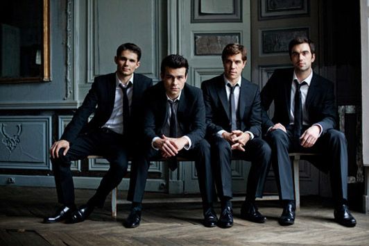 Quatuor Modigliani, quatuor à cordes : Philippe Bernhard, Loïc Rio, violons - Laurent Marfaing, alto - François Kieffer : violoncelle