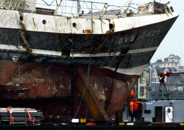 les experts écartent la thèse du sous-marin dans le naufrage du bugaled breizh