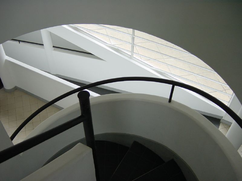 La Villa Savoye, à Poissy.