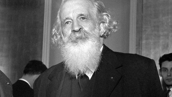 Gaston Bachelard en février 1957, Paris ©Sipa - Collection Yli