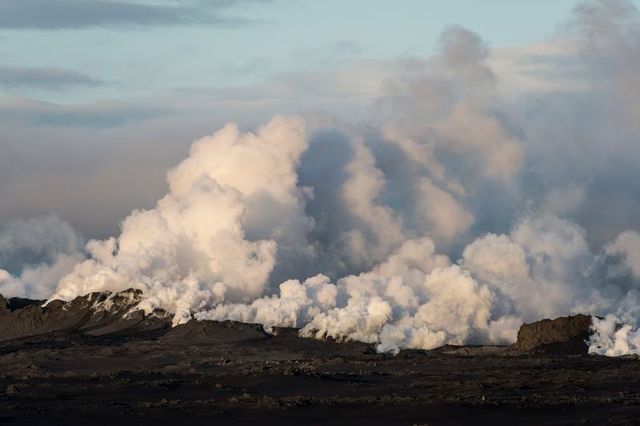 alerte rouge en islande en raison de l’éruption du volcan bardarbunga