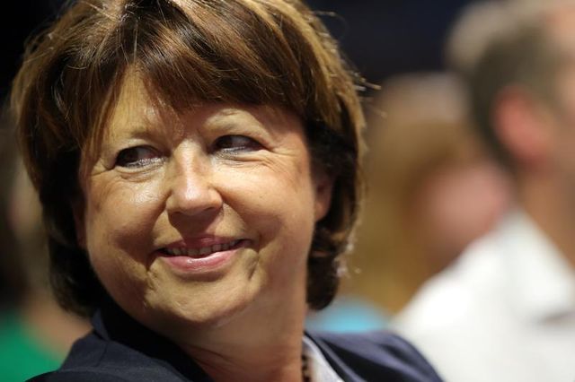 martine aubry plébiscitée par la gauche, selon bva