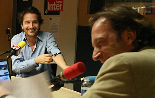 Edouard Baer et François Busnel