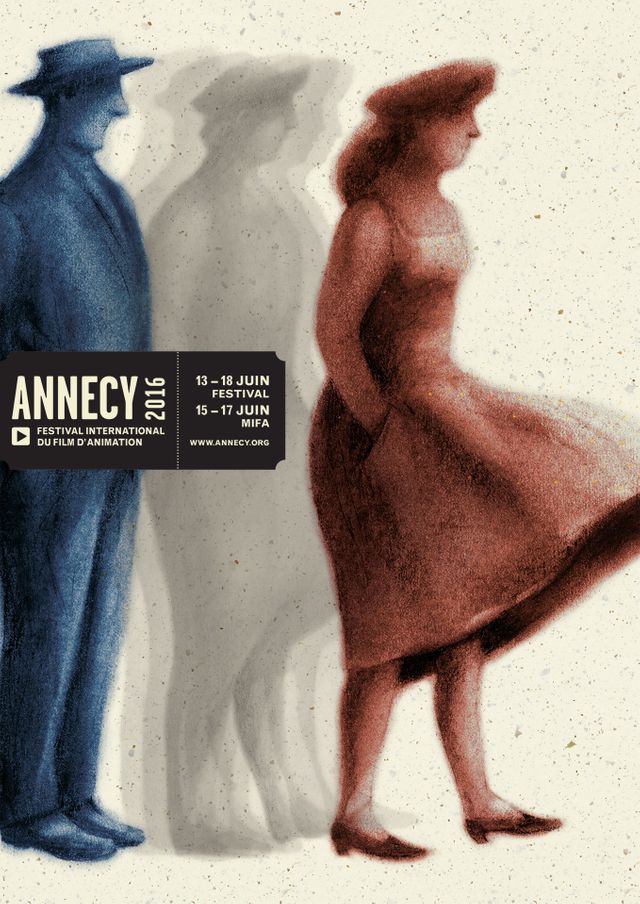 Affiche du Festival d'Annecy 2016
