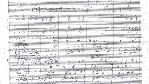 Partition autographe de la Symphonie n° 9 en ré mineur de Beethoven - Wikipedia