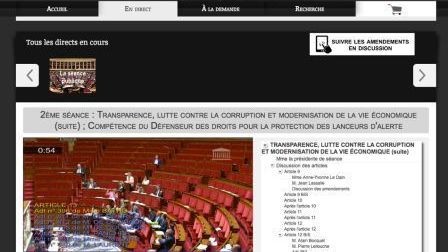 Les débats sur les lobbys se sont tenus dans un hémicycle clairsemé - M.V