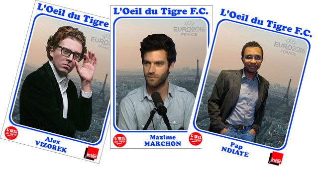 Alex Vizorek, Maxime Marchon et Pap N'Diaye