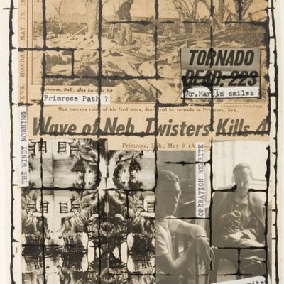 Brion Gysin et W. Burroughs, Untitled (Primrose Path, the Third Mind p.12) 1965