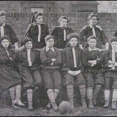 L'équipe de North London, le 23 mars 1895
