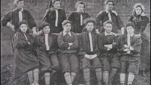 L'équipe de North London, le 23 mars 1895