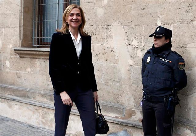 l'infante cristina d'espagne devant la justice