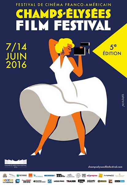 Affiche "Champs Elysées Film Festival" 2016