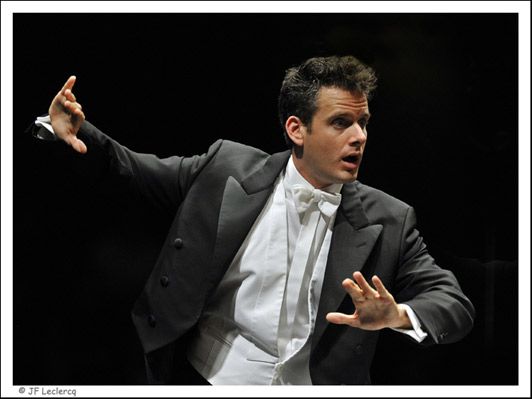 Philippe Jordan, chef d'orchestre, directeur musical de l'Opéra National de Paris