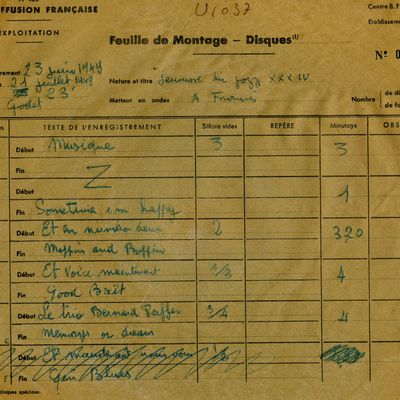 Jeunesse du Jazz, 23 juin 1949