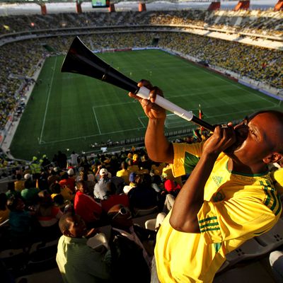 Le vuvuzela, pendant la coupe du monde en Afrique du Sud