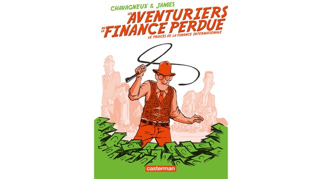 Couverture des Aventuriers de la finance perdue publié chez Casterman