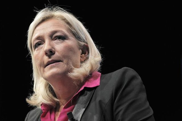 le fn représente désormais le coeur de la politique, selon marine le pen