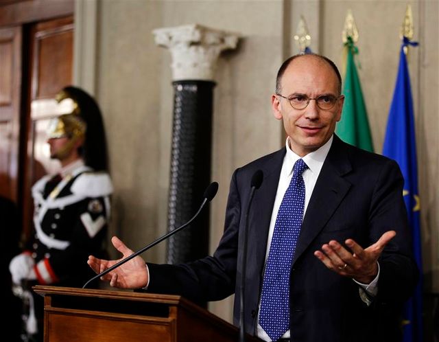 enrico letta, président du conseil italien désigné