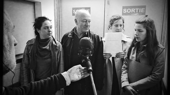 Le collectif "L'avantage du doute" - Simon Bakhouche, Mélanie Bestel, Judith Davis, Claire Dumas et Nadir Legrand,