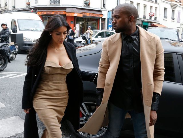 kim kardashian et kanye west à versailles avant leur noce à florence