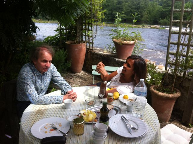 Michel Houellebecq et Karine Lemarchand