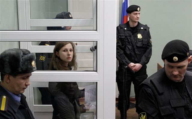 rejet de la demande de remise en liberté de la pussy riot maria aliokhina