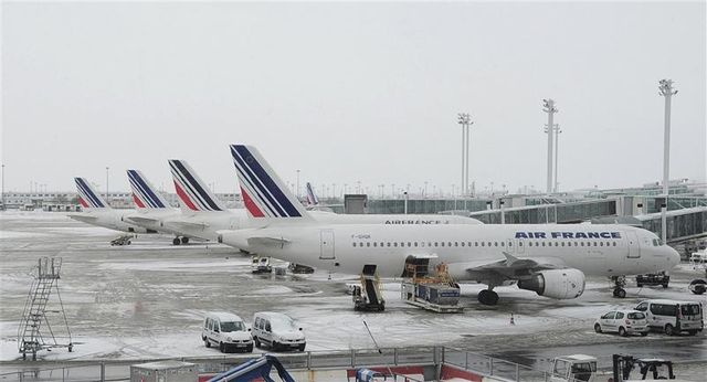 fin des perturbations dues à la neige prévue pour mardi selon air france