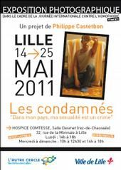 Expo « Les Condamnés. Dans mon pays ma sexualité est un crime » de Philippe CASTETBON à Lille