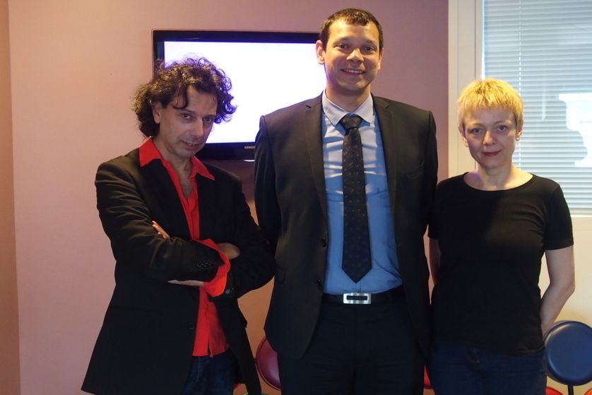 Eric Sadin, Olivier Ami et Catherine Dufour