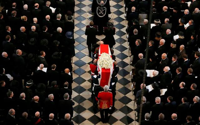 obsèques de margaret thatcher à londres