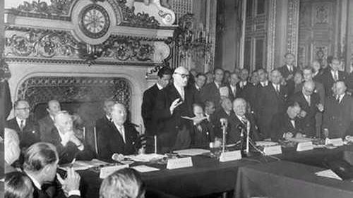 Le traité de Paris, 1947