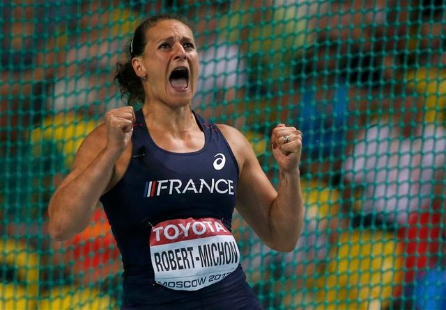 la française mélina robert-michon vice-championne du monde du disque