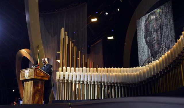 dernier hommage à nelson mandela