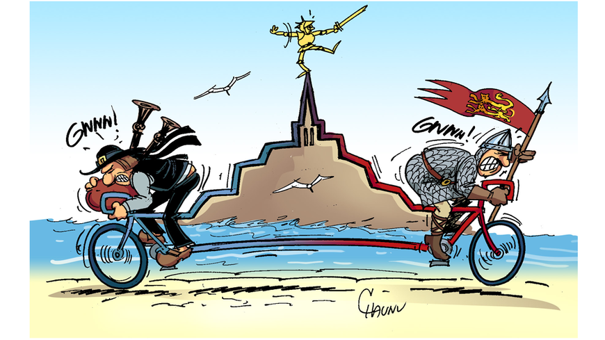 Le Mont-St-Michel : normand ou breton ? Votez !